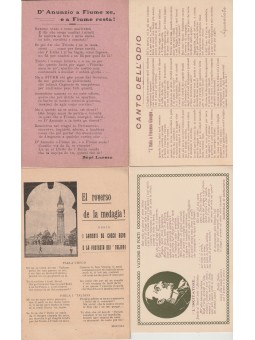 QUATTRO CARTOLINE - MOCOLI...