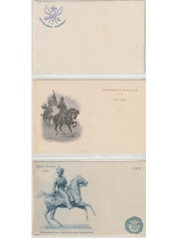 MILITARI 3 CARTOLINE...