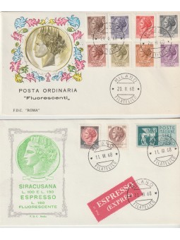 1968 FDC SIRACUSANA...