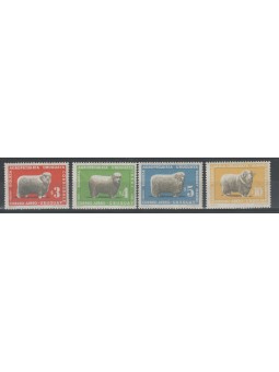 URUGUAY 1967 FAUNA MONTONE...