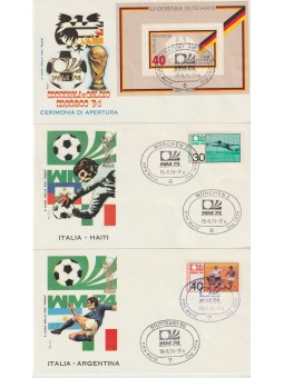 1974 FDC ROMA MONDIALI DI...