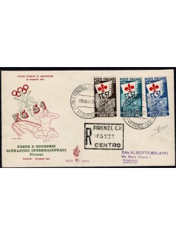 1951 FDC VENETIA ITALIA N....