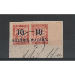 PORT - SAID 1921 SEGNATASSE SOPRASTAMPATE 1 VAL USATO MF19729