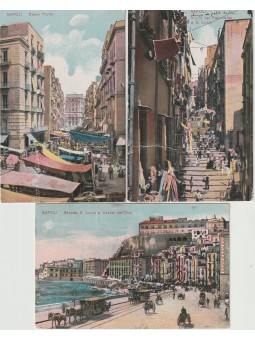 QUATTRO CARTOLINE CAMPANIA...