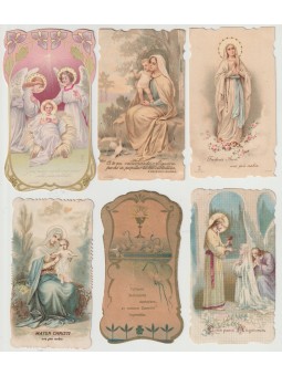 SEI SANTINI D'EPOCA PRIMI...