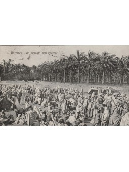 CARTOLINA LIBIA BENGASI -...