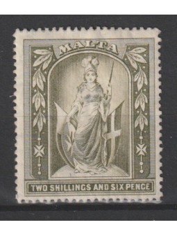 1899 MALTA REGINA VITTORIA...