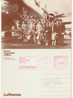 1984 CARTOLINA...