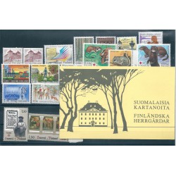 1982 FINLANDIA ANNATA COMPLETE 28 VALORI NUOVI MNH CON LIBRETTO MF40664
