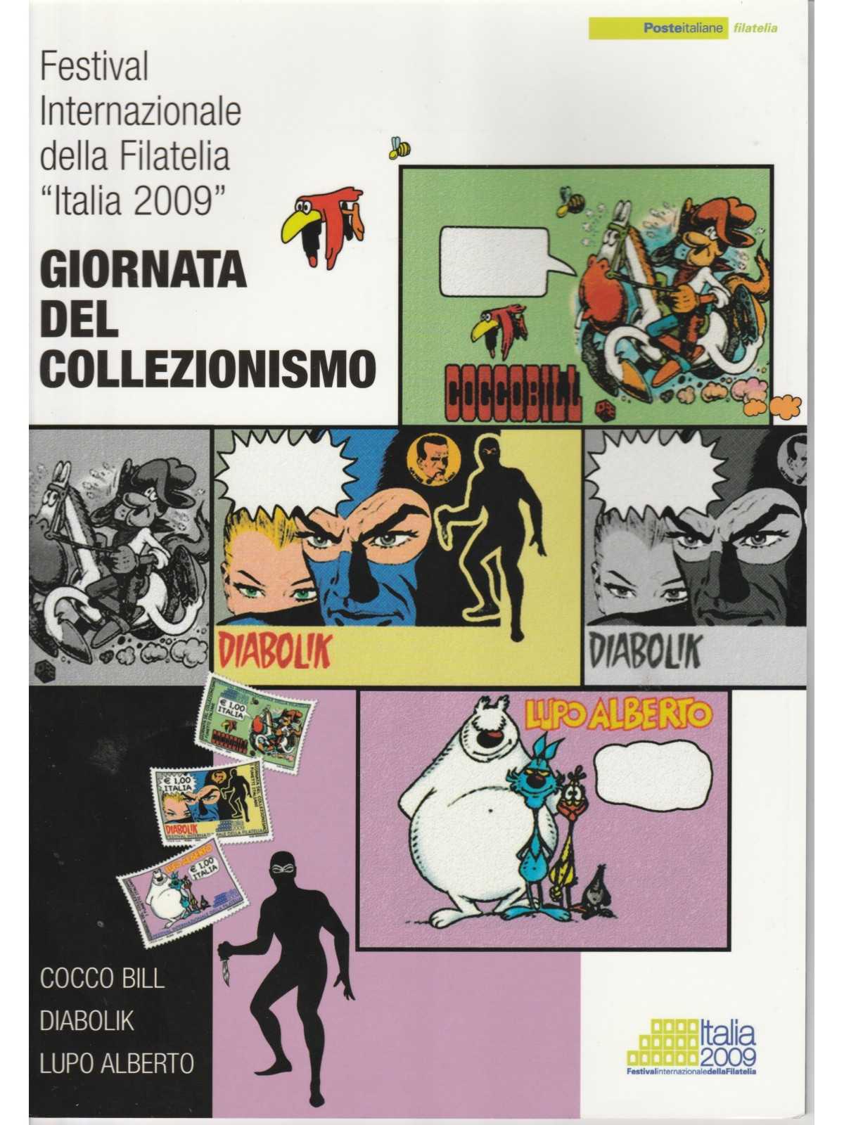 2009 REPUBBLICA ITALIANA FOLDER GIORNATA DEL COLLEZIONISMO MF19775