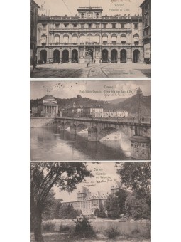 TRE CARTOLINE TORINO...