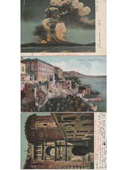 TRE CARTOLINE CAMPANIA...