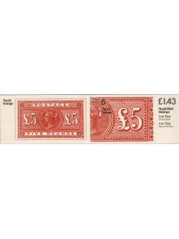 1982 GRAN BRETAGNA £5...