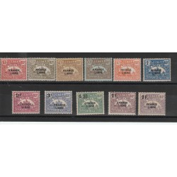 MADAGASCAR MALAGASY 1942 SEGNATASSE 11 VAL MLH MF19785