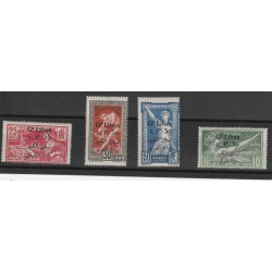 1924 - 25 LIBANO GRAND-LIBAN OLIMPIADI SOVRASTAMPATI 4 VAL MLH MF19776