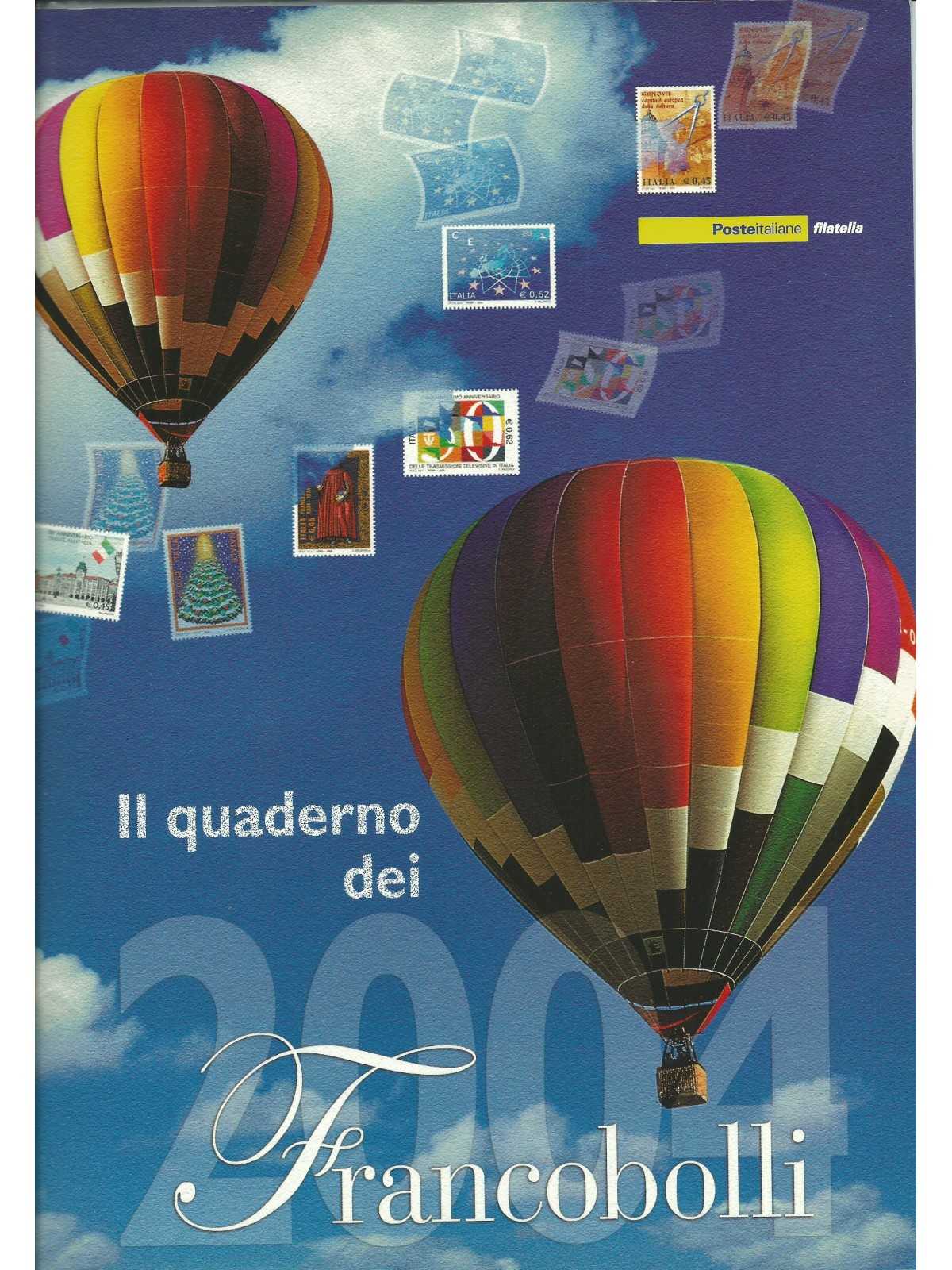 2004 ITALIA REPUBBLICA QUADERNO DEI FRANCOBOLLI COMPLETO MF24838