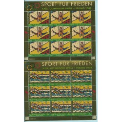 2008 ONU O.N.U. VIENNA RICORDO OLIMPIADI PECHINO 2008 2 MF MNH MF24841