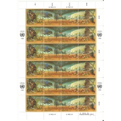 1993 ONU O.N.U. VIENNA AMBIENTE E CLIMA MINIFOGLIO 1 MF MNH MF24850