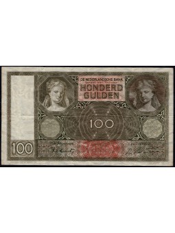 OLANDA 1942 BANCONOTA 100...