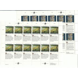 1992 ONU O.N.U. VIENNA DICHIARAZIONE DEI DIRITTI UOMO 4 SERIE 2 MF MNH MF24856