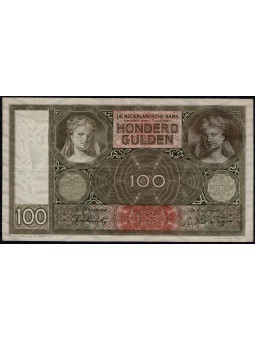 OLANDA 1942 BANCONOTA 100...