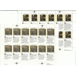 1992 ONU O.N.U. NEW YORK DICHIARAZIONE DEI DIRITTI UOMO 4 SERIE 2 MF MNH MF24855