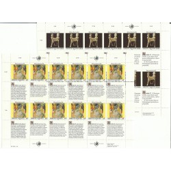 1991 ONU O.N.U. VIENNA DICHIARAZIONE DEI DIRITTI UOMO 3 SERIE 2 MF MNH MF24865