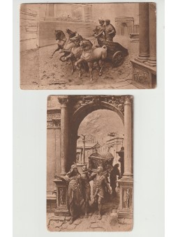 DUE CARTOLINE ARTISTICHE...