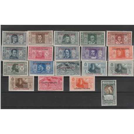 1932 ISOLE EGEO SERIE DANTE 18 VAL MLH MF17003 1932 ISOLE EGEO SERIE DANTE 18 VAL MLH MF17003