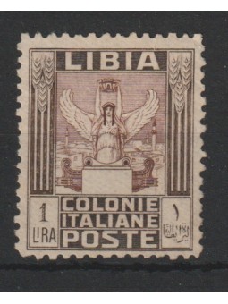 1926 LIBIA PITTORICA 1 LIRA...
