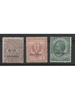 1924 ERITREA FRANCOBOLLI D...