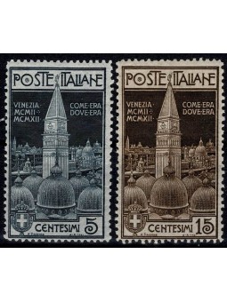 1912 REGNO SERIE CAMPANILE...