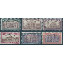 1925 CIRENAICA SERIE ANNO SANTO 6 VALORI NUOVI MLH MF24393