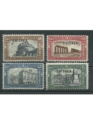 1927 ERITREA SERIE MILIZIA I 4 VALORI NUOVI MNH MF20678