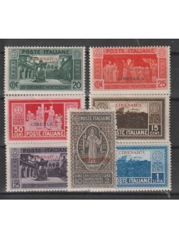 1929 CIRENAICA SERIE...