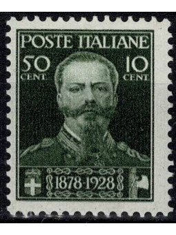 1928 REGNO ITALIA 50 ANN...