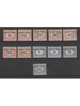 1926 SOMALIA SEGNATASSE N°...