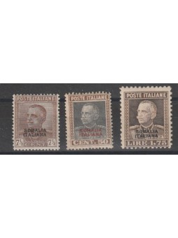 1928 SOMALIA SERIE EFFIGIE...