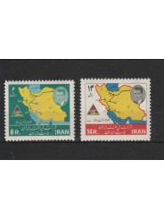 1965 IRAN - PERSIA INDUSTRIA PETROLIO VAL MNH MF19900