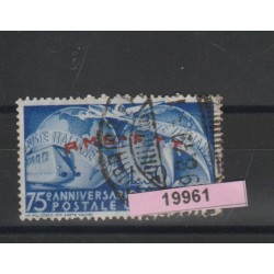 1949 TRIESTE UPU - 1 VAL USATO MF19961