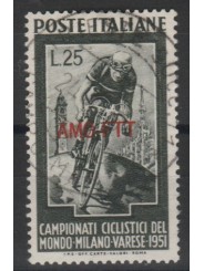 1951 TRIESTE A CAMPIONATI MONDIALI CICLISMO 1 VALORE USATO MF19967
