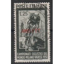 1951 TRIESTE A CAMPIONATI MONDIALI CICLISMO 1 VALORE USATO MF19967