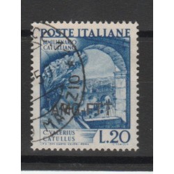 1949 TRIESTE A BIMILLENARIO MORTE CATULLO 1 VALORE USATO MF19980