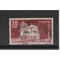 1949 TRIESTE A AMG-FTT ELEZIONI AMMINISTRATIVE TRIESTE 1 V USATO MF19975