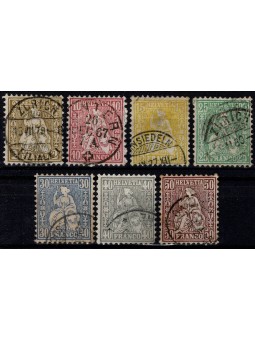 1867 / 78 SVIZZERA HELVETIA...