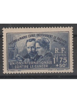 1938 FRANCIA PIERRE E MARIE...