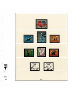 SVIZZERA 2017 LINDNER FOGLI...