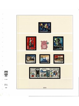 SVIZZERA 2019 LINDNER FOGLI...