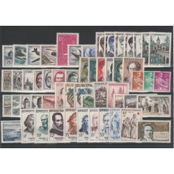 1957 FRANCIA ANNATA COMPLETA 55 VAL NUOVI MNH MF18167