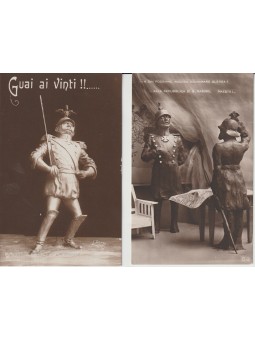 DUE CARTOLINE MILITARI...